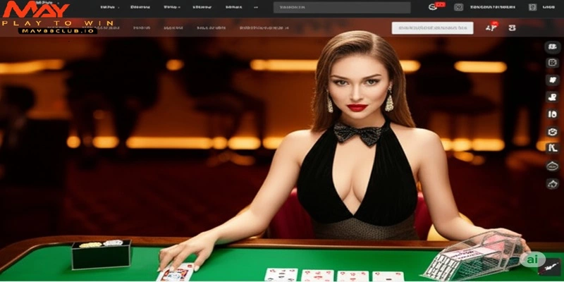 Giao diện website MAY88 - Thiết kế thân thiện hiện đại dễ thao tác