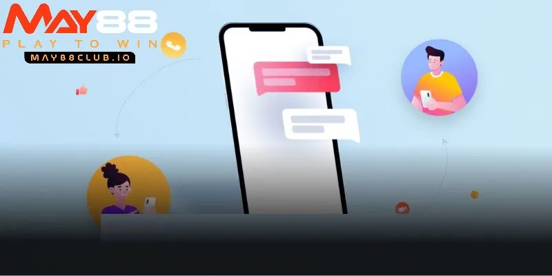 Liên hệ MAY8 qua live chat được đánh giá cao
