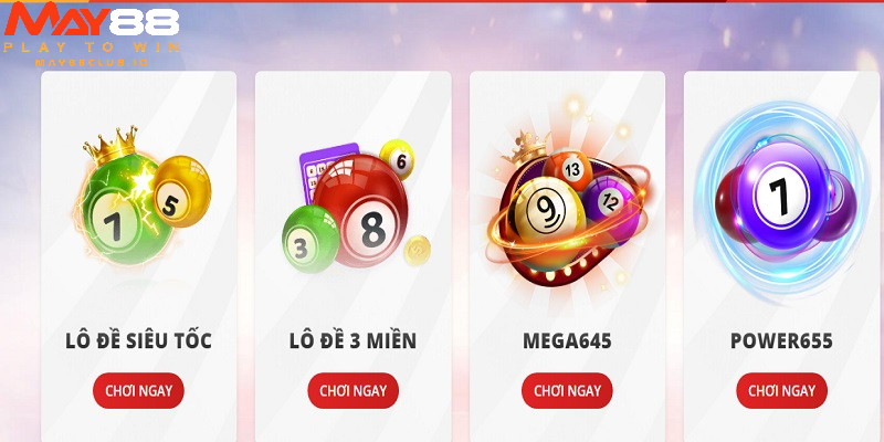 Lô đề MAY88 đa dạng loại hình cược