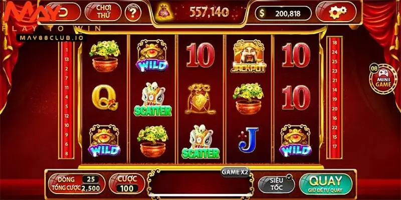 Bạn nên ưu tiên cược game quay hũ May88 có RTP cao 